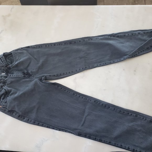 Cotton On Black Straight Leg Denim Jeans - Picture 2 of 4